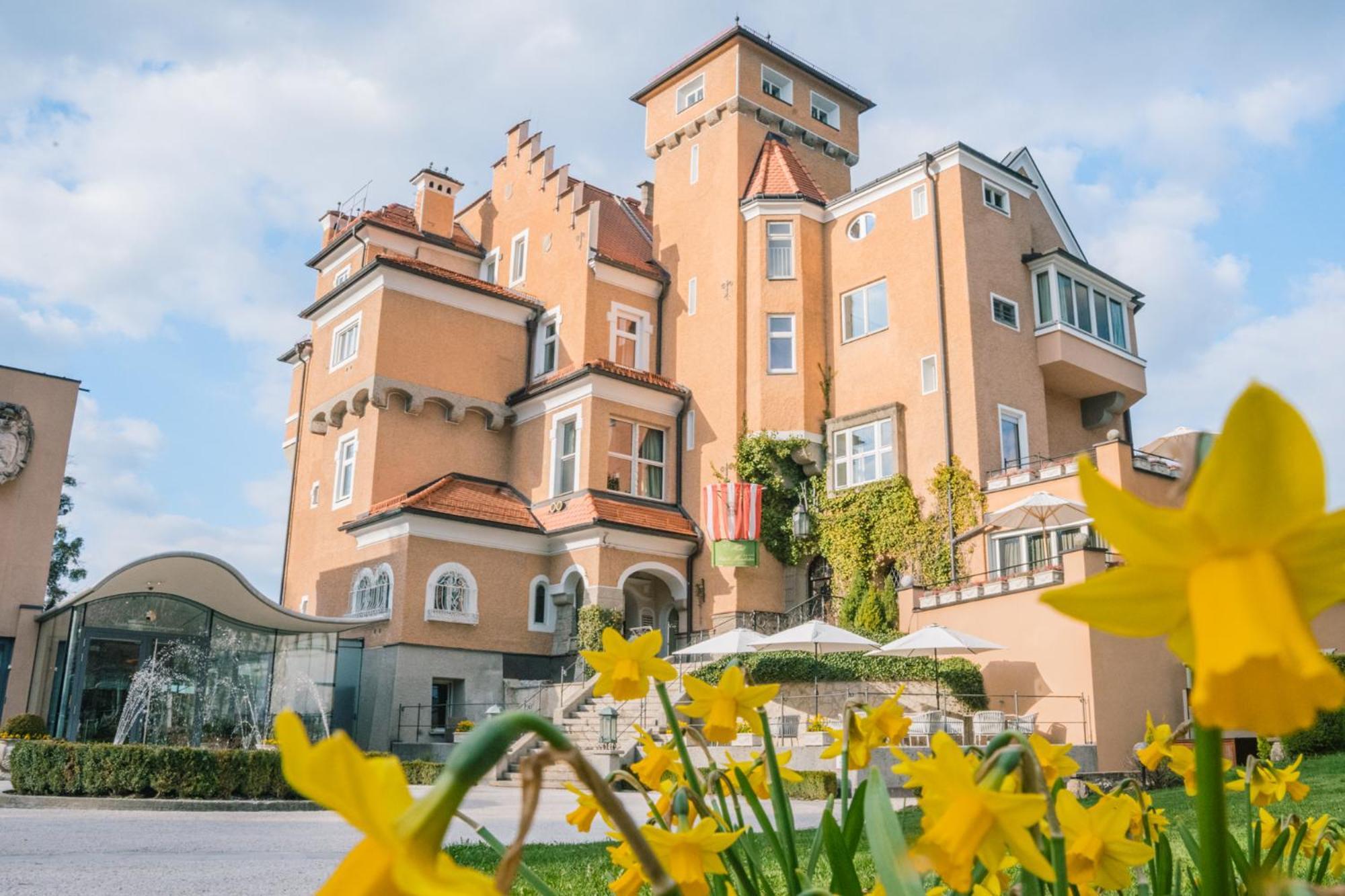 Hotel Schloss Moenchstein Salzburg Exterior foto