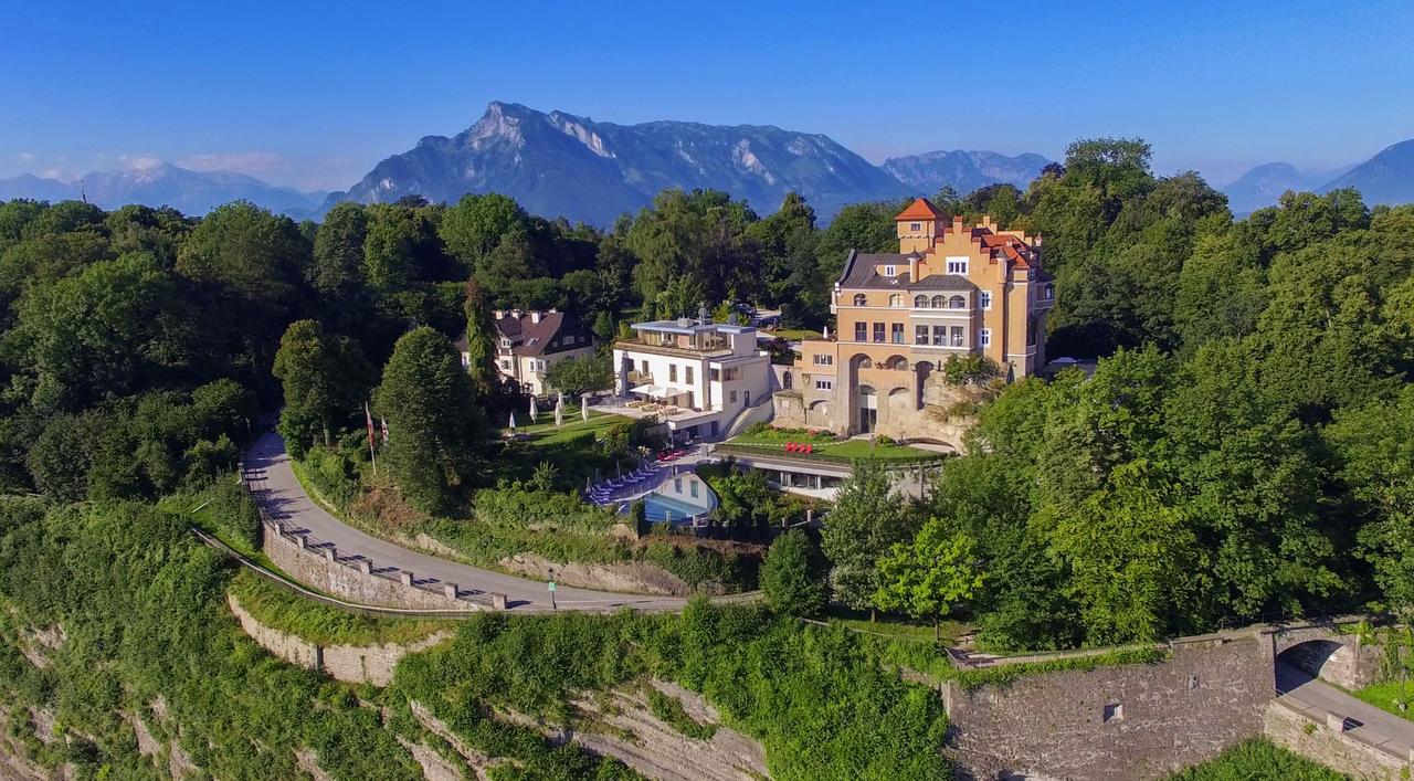 Hotel Schloss Moenchstein Salzburg Exterior foto